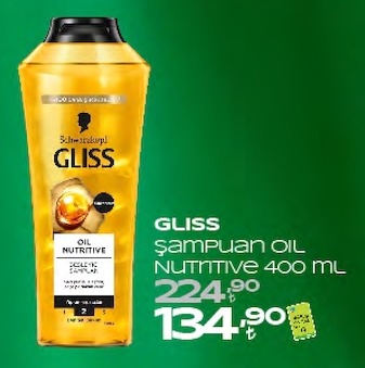 Gliss Şampuan Oil Nutritive 400 Ml