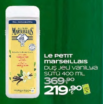 Le Petit Marseillais Duş Jeli Vanilya Sütü 400 Ml
