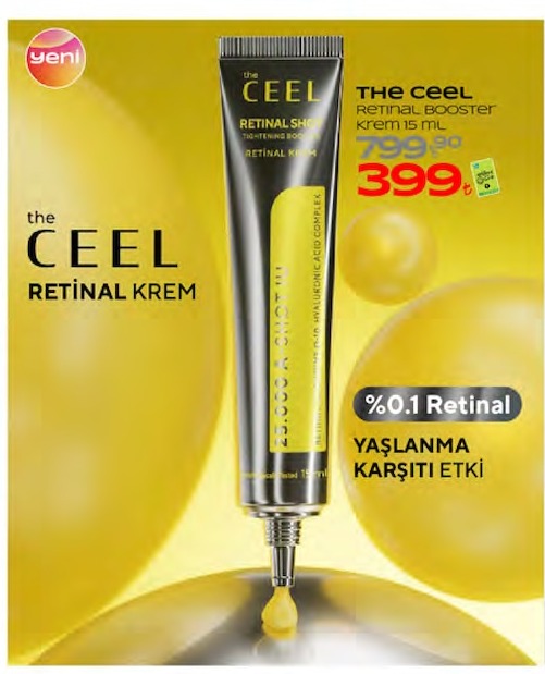 The Ceel Retınal Booster Krem 15 Ml