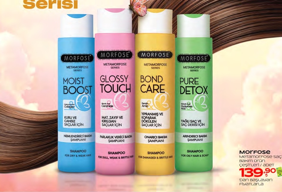 Morfose Metamorfose Saç Bakım Ürünü Çeşitleri