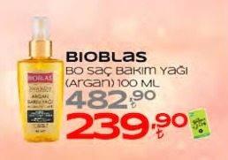 Bioblas Bo Saç Bakım Yağı (Argan) 100 Ml