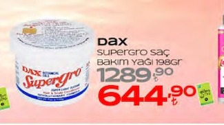 Dax Supergro Saç Bakım Yağı 198Gr