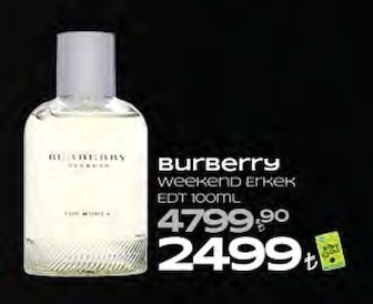 Burberry Weekend Erkek Edt 100Ml