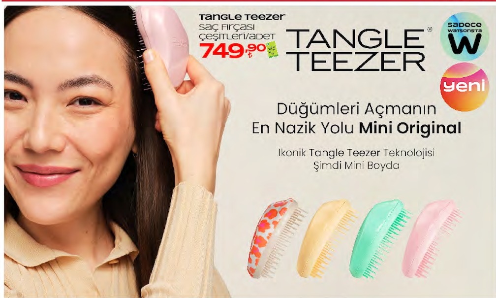 Tangle Teezer Saç Fırçası Çeşitleri/Adet