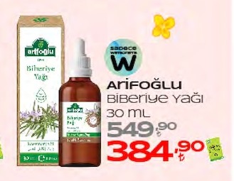 Arifoğlu Biberiye Yağı 30 Ml