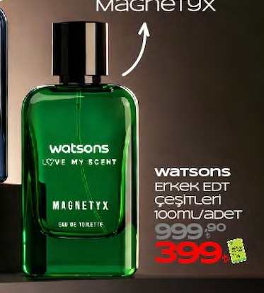 Watsons Magnetyx Eau De Toilette 100Ml/Adet