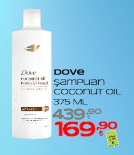 Dove Saç Bakım Şampuan Coconut Oil 375 Ml