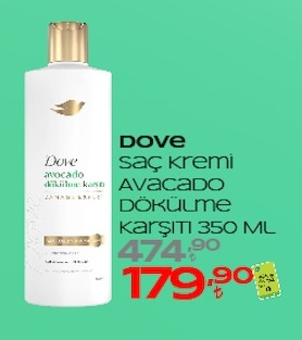 Dove Saç Kremi Avacado Dökülme Karşıtı 350 Ml