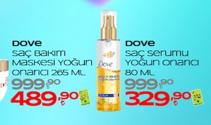 Dove Saç Bakım Maskesi Yoğun Onarıcı 265 Ml