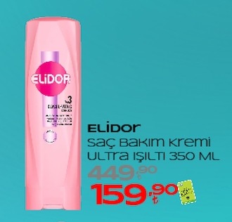 Elidor Saç Bakım Kremi Ultra Işıltı 350 Ml