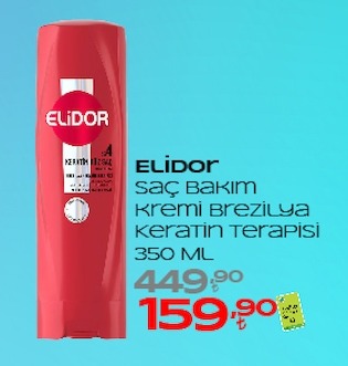 Elidor Saç Bakım Kremi Brezilya Keratin Terapisi 350 Ml