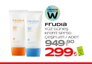 Frudia Yüz Güneş Kremi Spf50 Çeşitleri / Adet