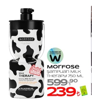 Morfose Şampuan Milk Therapy 750 Ml