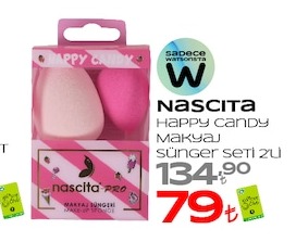 Nascita Happy Candy Makyaj Sünger Seti