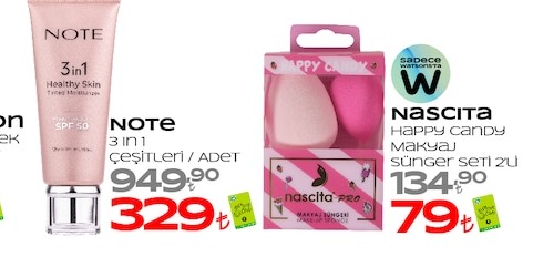 Note 3'Ü 1 Aradahealthy Skin Tinted Moisturizer