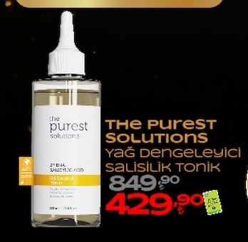 The Purest Solutions Yağ Dengeleyici Salisilik Tonik