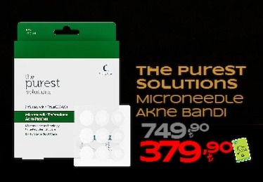 The Purest Solutions Microneedle Akne Bandı 12 Adet