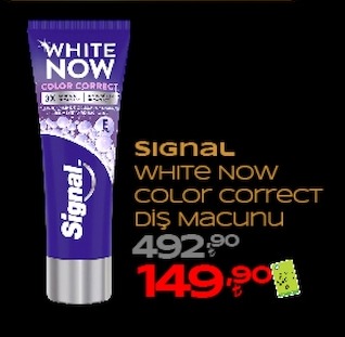 Signal White Now Color Correct Diş Macunu