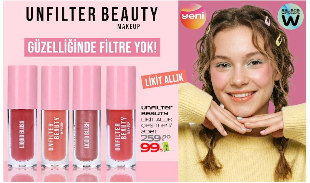 Unfilter Beauty Liquid Blush 9 G