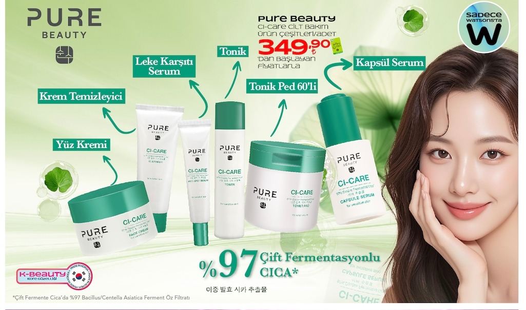 Pure Beauty Cica-Care Çift Fermentasyonlu Cica Ürünleri