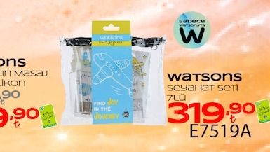 Watsons Seyahat Seti 7'Li