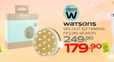 Watsons Selülit İçin Masaj Fırçası Silikon