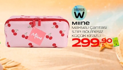 Miine Makyaj Çantası Küçük Kiraz