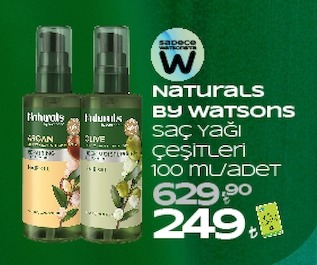 Naturals By Watsons Saç Yaği Çeşitleri 100 Ml/Adet