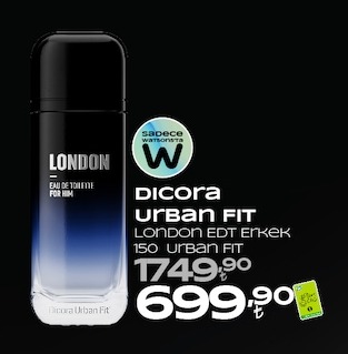 Dicora Urban Fit London Edt Erkek 150 Ml