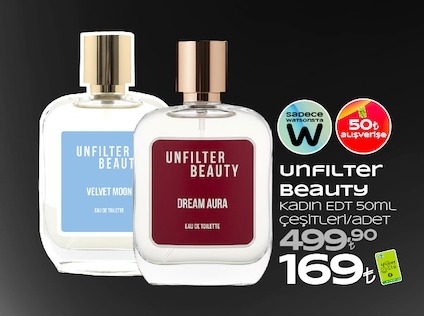 Unfilter Beauty Velvet Moon Eau De Toilette 50Ml