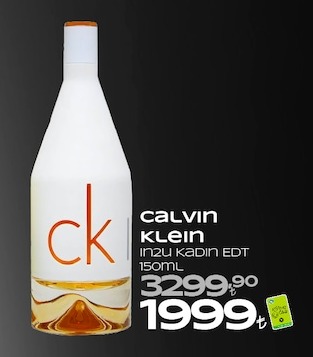 Calvin Klein In2U Kadın Edt 150Ml