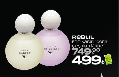 Rebul Edp Kadın 100Ml Çeşitleri/Adet
