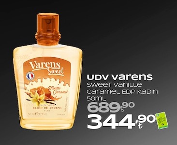 Udv Varens Sweet Vanille Caramel Edp Kadın 50Ml