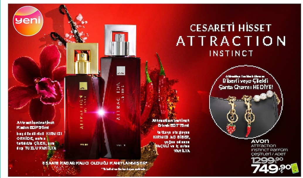 Attraction Instinct Kadın Parfüm 50Ml