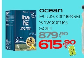 Ocean Plus Omega 3 1200Mg 50'Li