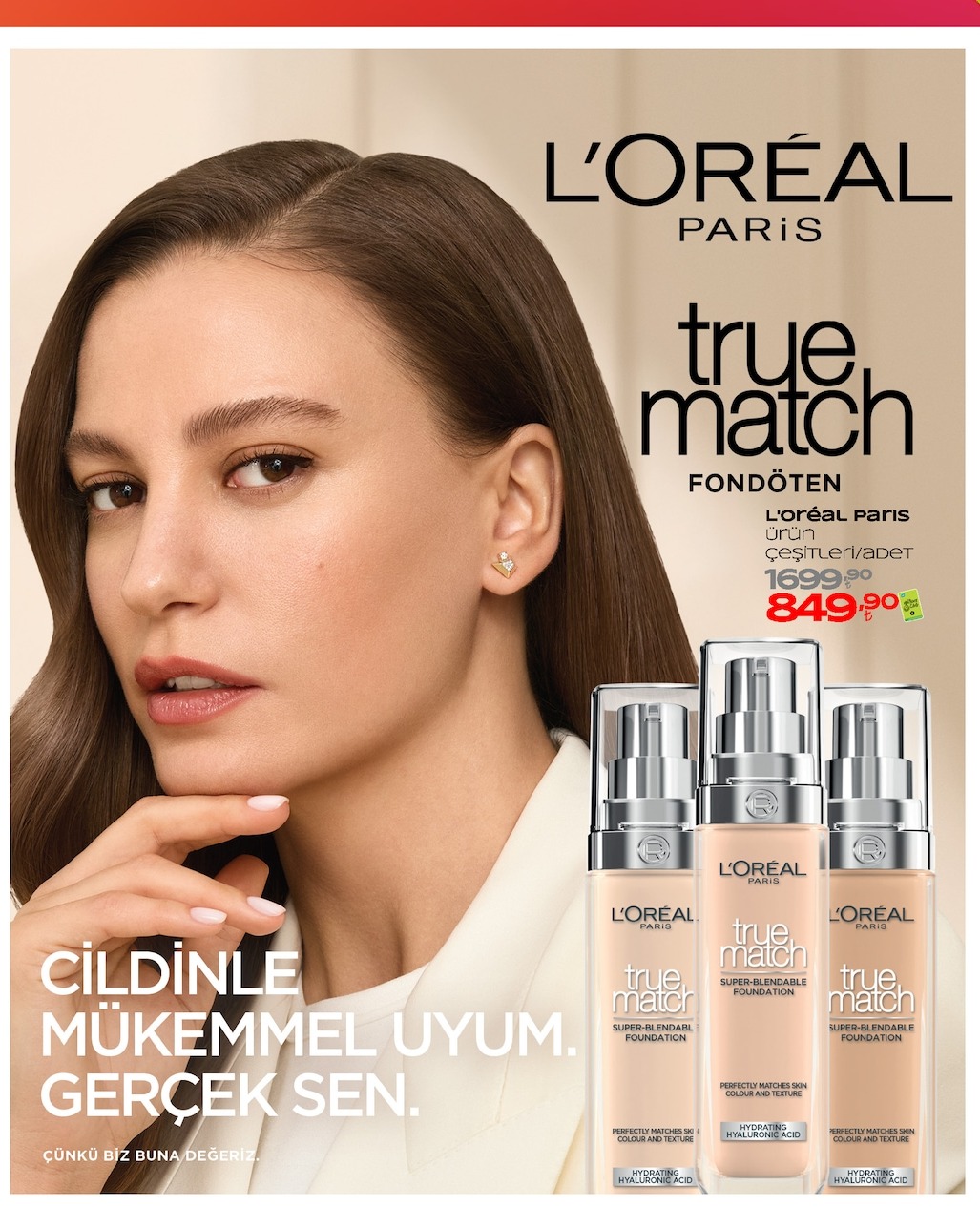 L'Oreal Paris True Match Fondöten
