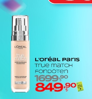 L'Oréal Paris True Match Fondöten