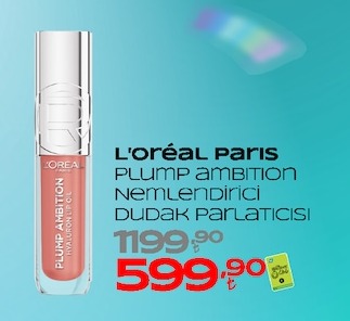 L'Oréal Paris Plump Ambition Nemlendirici Dudak Parlatıcısı