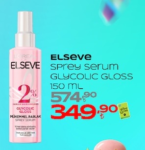Elseve Glycolic Gloss Sprey Serum 150Ml