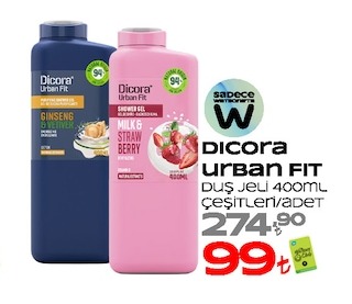 Dicora Urban Fit Duş Jeli 400Ml