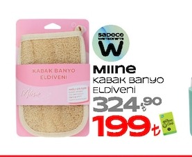 Miine Kabak Banyo Eldiveni