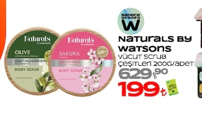 Naturals By Watsons Vücut Scrub Çeşitleri 200G/Adet