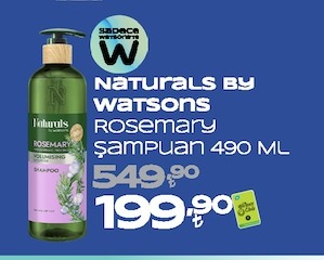 Naturals By Watsons Rosemary Şampuan 490 Ml