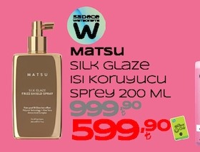 Matsu Silk Glaze Isı Koruyucu Sprey 200 Ml