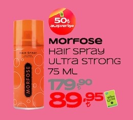 Morfose Saç Spreyi Ultra Strong 75 Ml