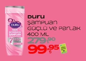 Duru Şampuan Güçlü Ve Parlak 400 Ml