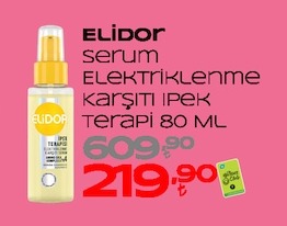 Elidor Serum Elektriklenme Karşıtı İpek Terapi 80 Ml