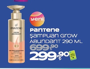 Pantene Şampuan Grow Abundant 290 Ml