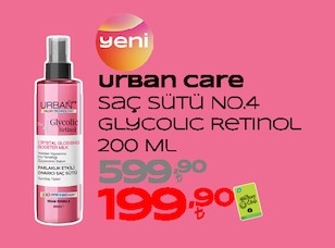 Urban Care Saç Sütü No.4 Glycolic Retinol 200Ml