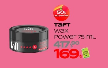 Taft Wax Power 75 Ml